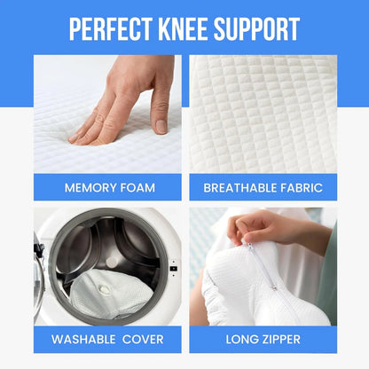 Heart Shaped Knee Pillow for Side Sleepers