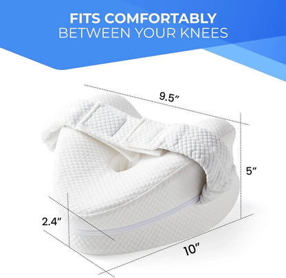 Heart Shaped Knee Pillow for Side Sleepers