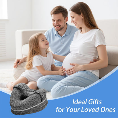 Heart Shaped Knee Pillow for Side Sleepers
